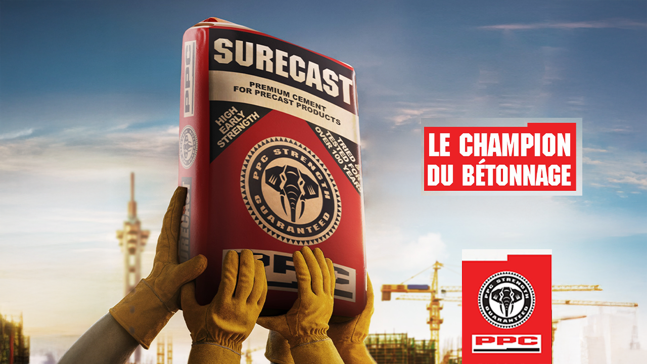 Campagne publicitaire pour PPC Ciment